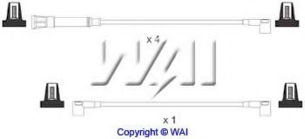 WAIglobal SL085 Ignition Cable Kit